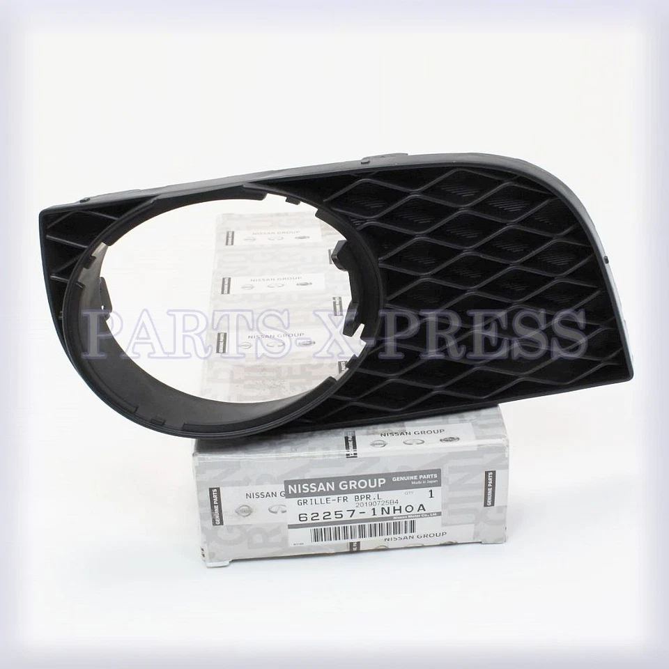 PANEL DE MOLDURA DE FAROS ANTINIEBLA DEL LADO DEL CONDUCTOR GENUINO OEM NISSAN INFINITI G25 G37 62257-1NH0A Foto 4 de 4