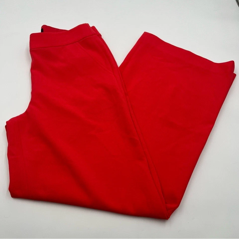Tahari ASL aside leg trouser pants size 6. Bright Coral NWOT - Image 2 of 4
