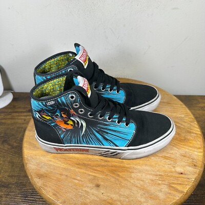 Vans x Marvel Comics Wolverine Rare Shoe Sneakers Red White Women's Size 8.5