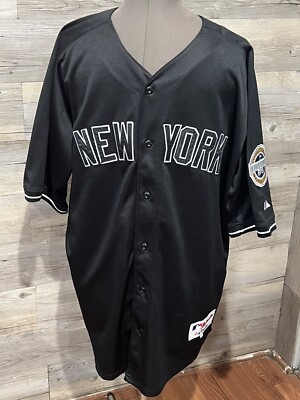 Authentic Majestic New York Yankees 25 Sz. 54 Black Inaugural