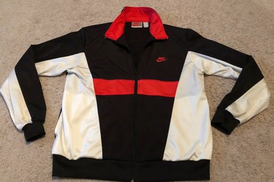 black red nike jacket