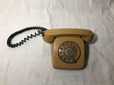 Vintage soviet rotary telephone. USSR