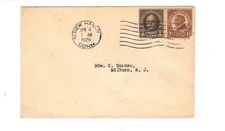 FDC  551 --  Worden--   Apr 4, 1925