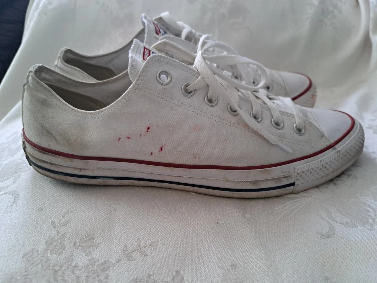 White converse top size 13