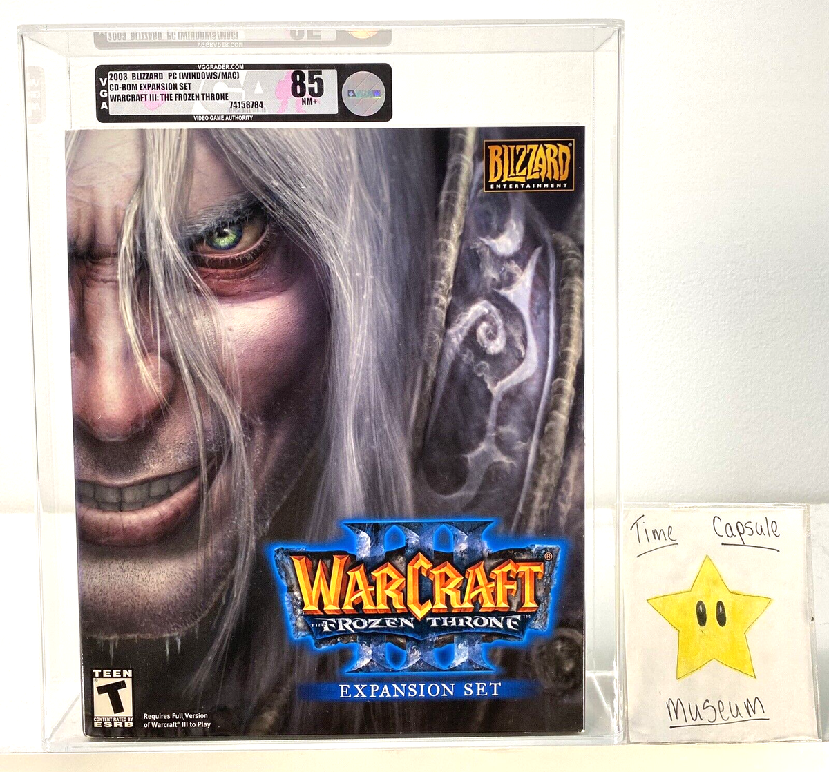Warcraft III Frozen Throne New Sealed PC Blizzard Big Box WATA VGA