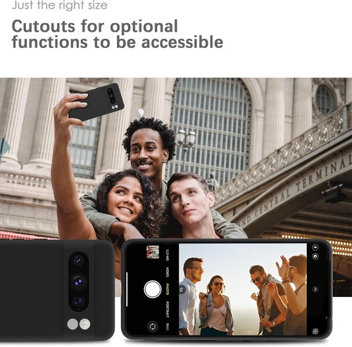 Do Google Pixel 9 Pro XL 8A 7A Pro Case, płynny silikon odporny na wstrząsy pokrowiec na telefon - Zdjęcie 7 z 8