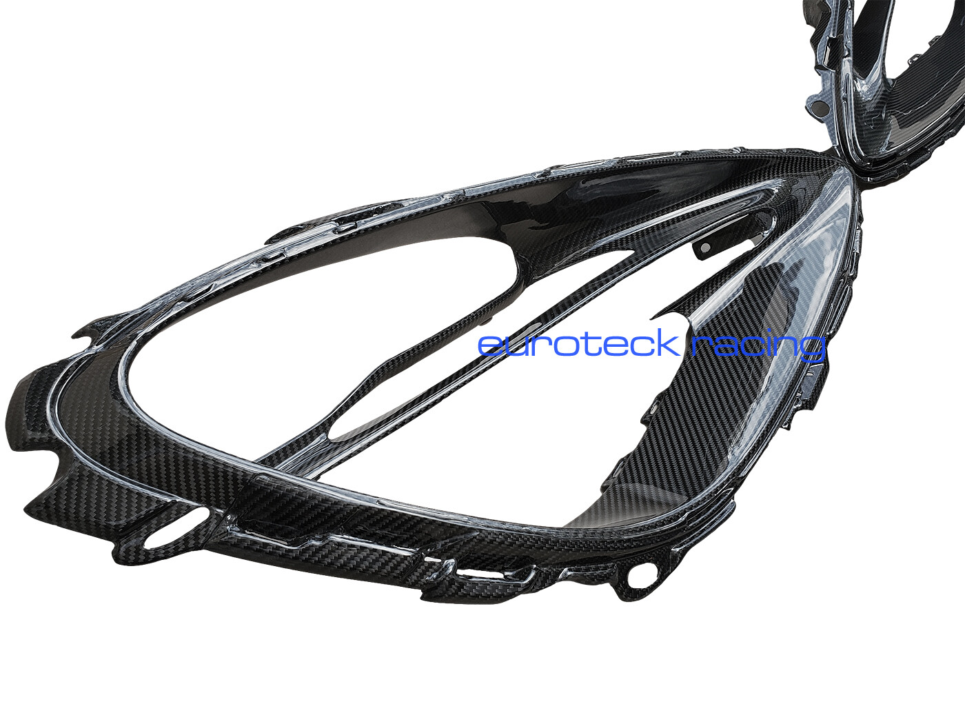McLaren 720s Carbon Fiber Headlight/Headlamp Bezel Surrounds (Pair) NEW!
