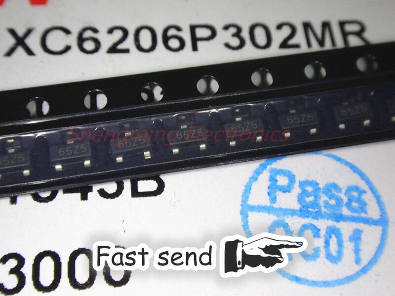 100pcs XC6206P302MR 3.0V 65Z5 SOT-23 smd transistor | eBay
