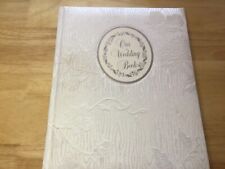 Vintage Quillmark Our Wedding Book Guest Book Photo Album Keepsake