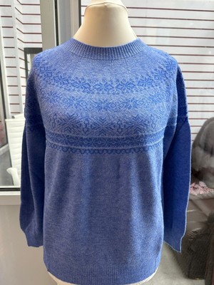 Damen Pullover Oberteil Winter Warm Pulli Damen Kuschelig Langarm Schick Pulli Weich
