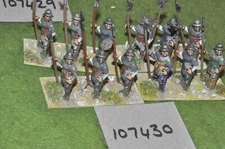 25mm medieval / english - halberd 12 figs - (107430)