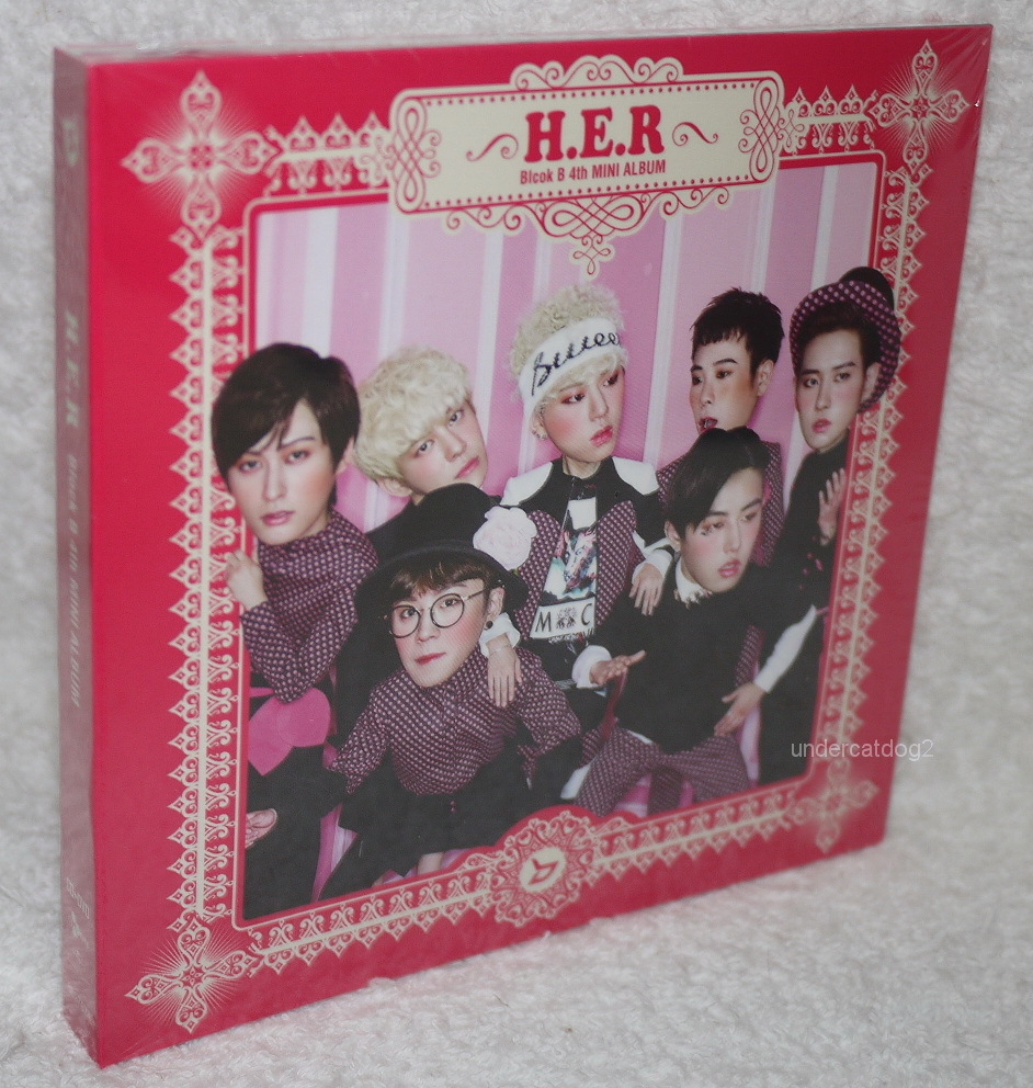 Block B Mini Album Vol. 4 H.E.R HER Taiwan Ltd CD+DVD | eBay