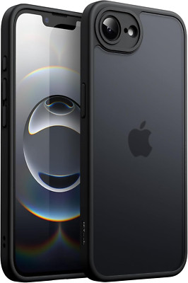 Jetech Matt Hülle Für Iphone 16E 6,1 Zoll 2025, Stoßfest Militärstandard Fallsch
