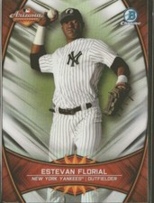2019 Bowman Chrome - 2018 AFL Fall Stars #AFL-EF Estevan Florial (RC)