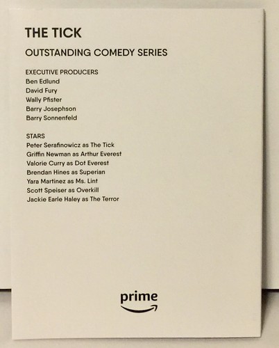 π The Tick Complete Season 1 FYC DVD Set Amazon Original Prime ALL REGIONS π - Picture 3 of 12
