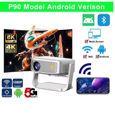 NzyleP90  Android Version 720P 170 ANSI Lumens Smart LED mini portable projector