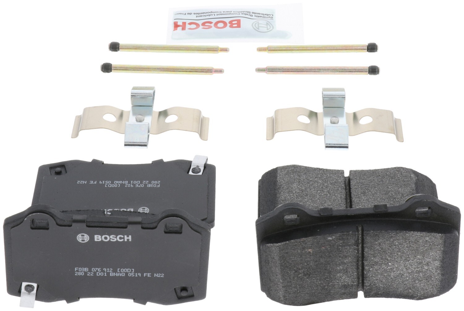 For 2006-2009 Ferrari F430 Bosch QuietCast Semi-Metallic Brake Pads Rear 2007