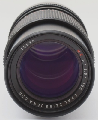 Very Good] CARL ZEISS JENA DDR MC S 135mm F/3.5 M42 MF Lens