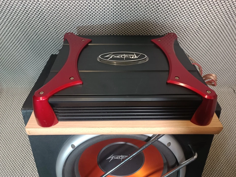 Spectron SP-R4100 Mono Verstärker Car Amplifier Woofer Bassbox 30cm - Bild 4 von 4