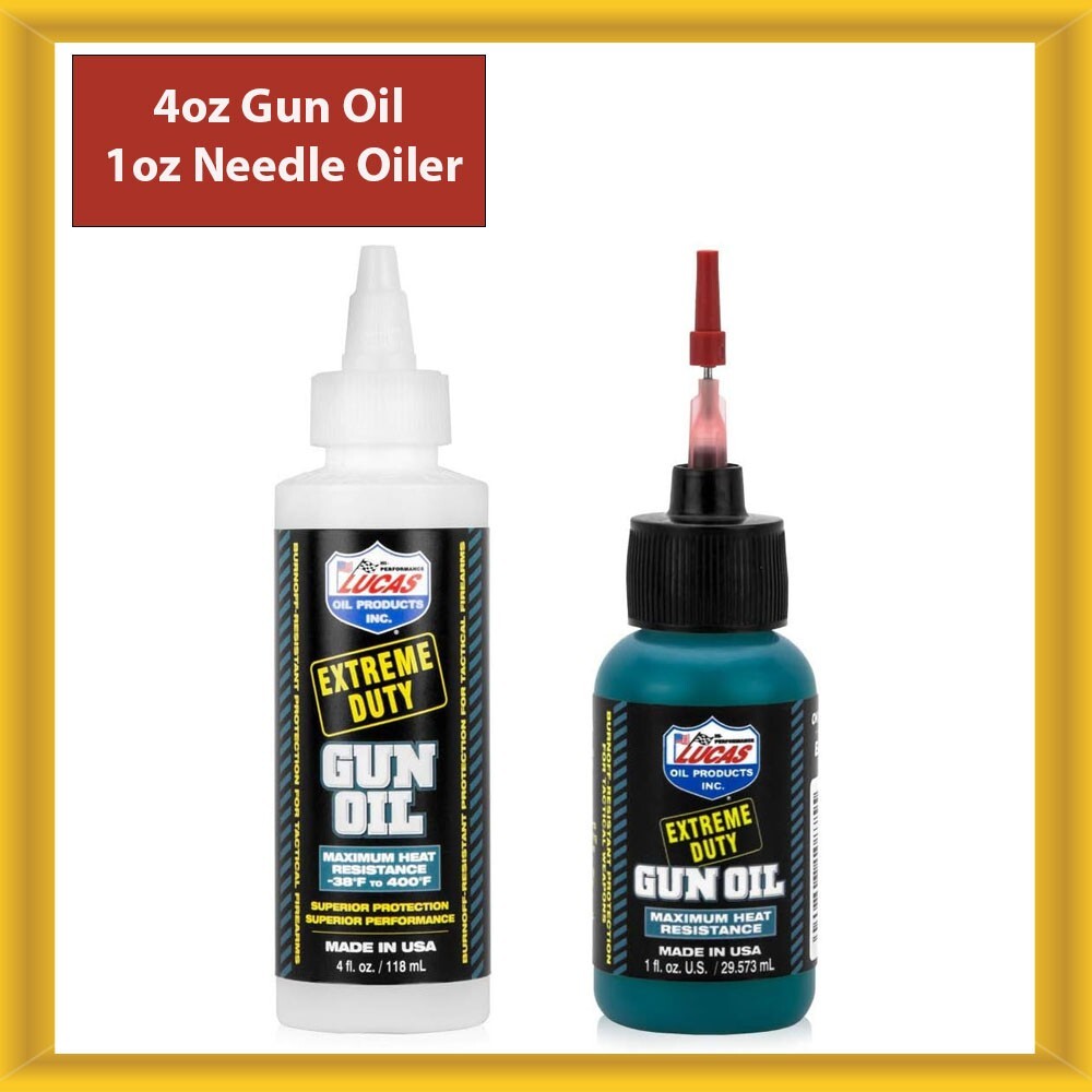 Extreme Duty Refill 4-oz Gun Oil And 1-oz Needle Oiler