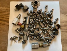 SPRAYER NOZZLES SPRAYING SYSTEMS CO. TEE JET HUGE USED LOT! Hydraulic Atomizing