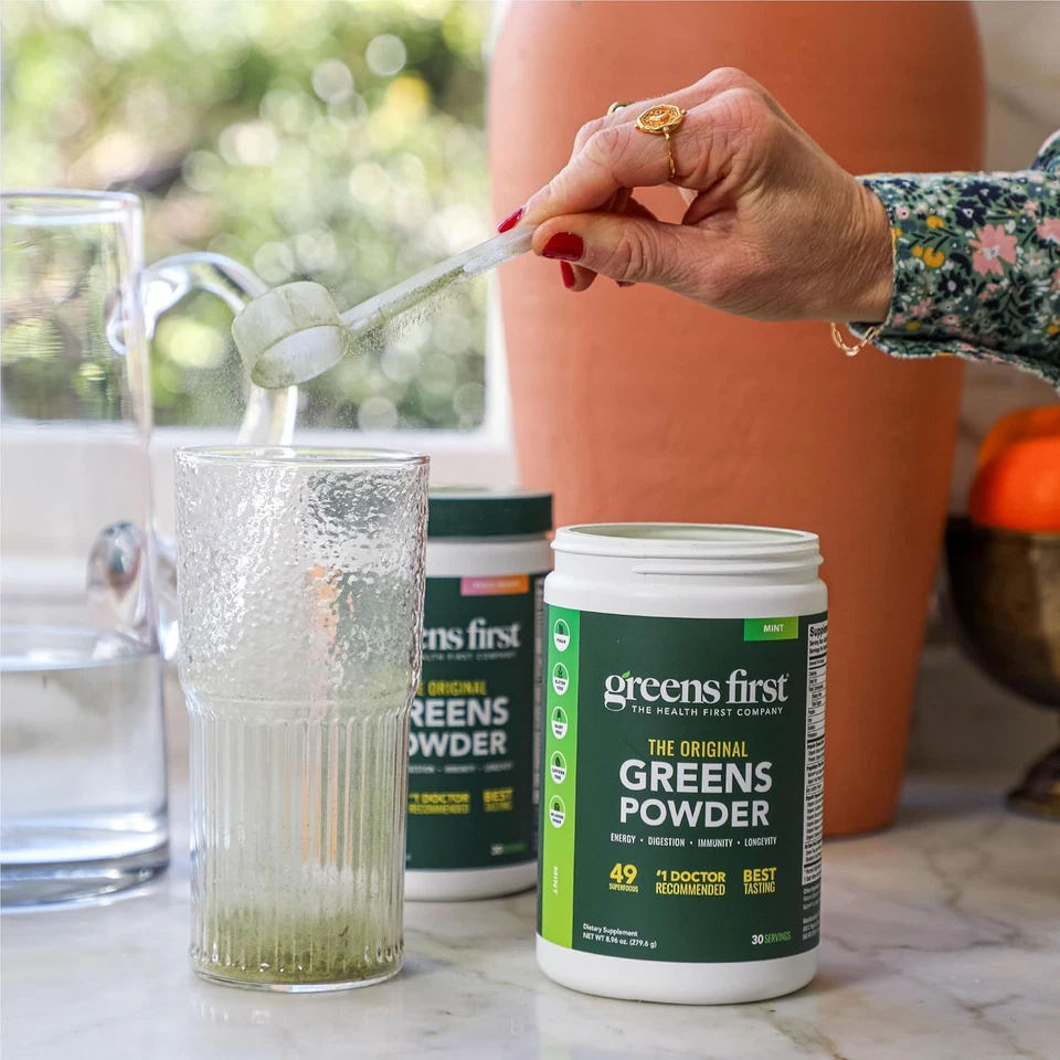 Greens First Original Greens Powder - 49 Superfoods - Organic Fruits & Veggies - - Image 4 of 4