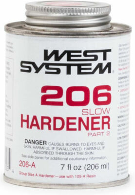 #ad West System 206A Slow Epoxy Hardener .43 pt Slow Viscocity $32.35