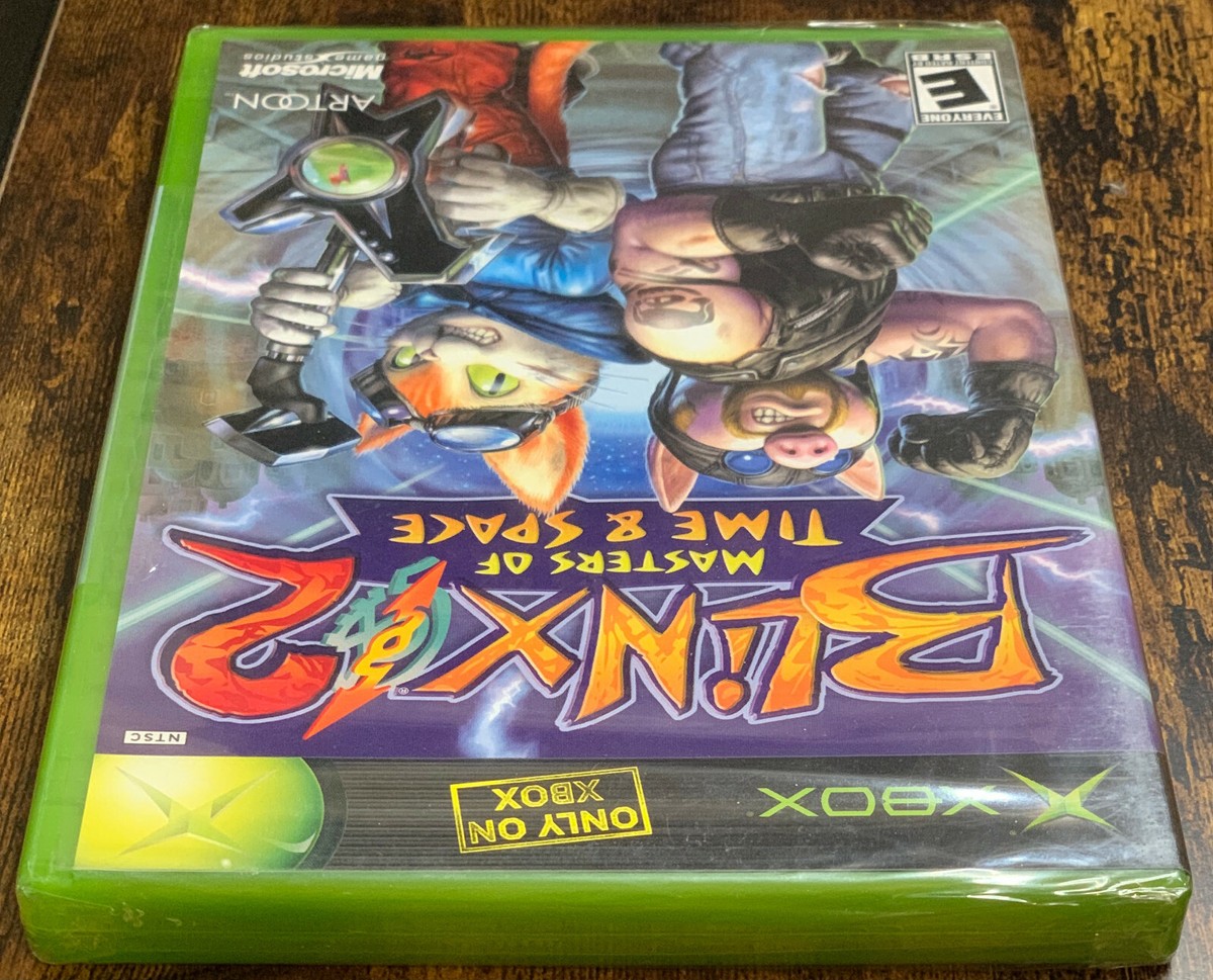 Blinx 2: Masters of Time & Space Xbox Black Label First
