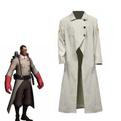 Team Fortress 2 Medic Outfit Jacket Cosplay Costume