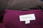 Mervyn’s Merona puffer brown with purple lining NOS vest size medium washable — photo 2