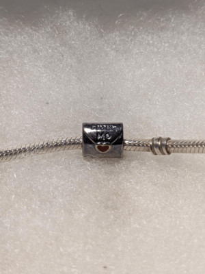 NEW Pandora To My Love, From Me Envelope Bead Charm Red Enamel Heart