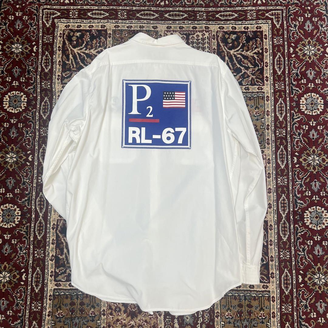 Polo Ralph Lauren CP-93 WHT/BLUE | eBay
