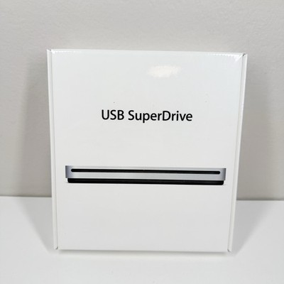 Apple MD564LL/A E SuperDrive Apple USB External SuperDrive, Model A1379 Sealed