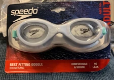 Speedo Adult Best Fitting Swim Goggles 14+ Hawaiian Sky