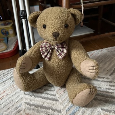 RETIRED Vintage Dakin JOINTED  Brown Teddy Bear Applause  MINT 16''