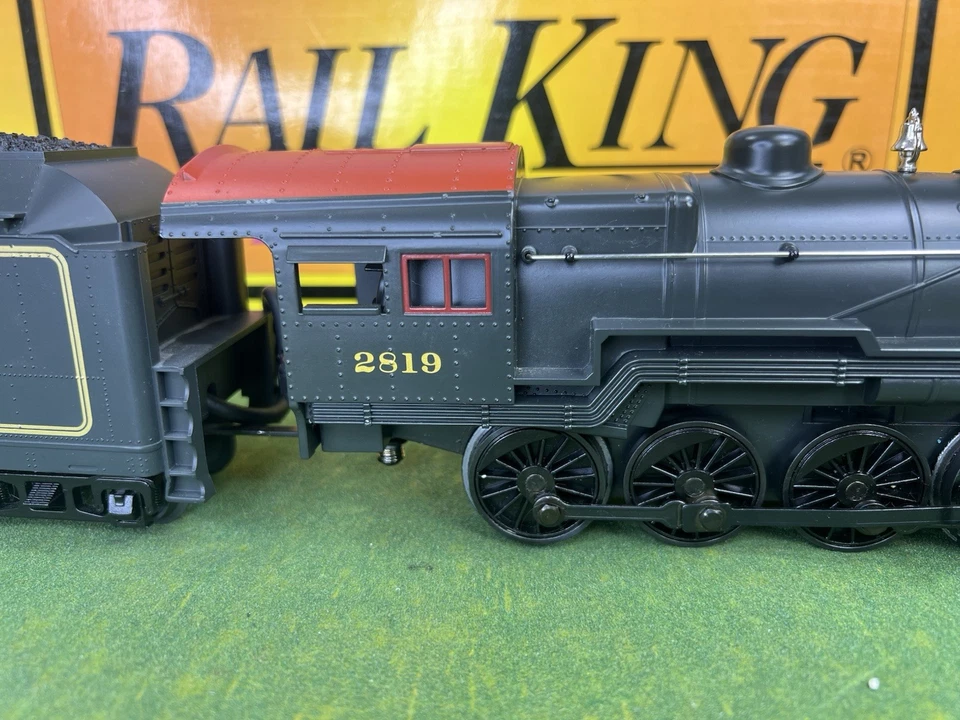MTH RAILKING Pennsylvania 2-8-0 Steam Engine Proto-Sound 2.0 #8014 30-4103E-1 - Image 4 of 4