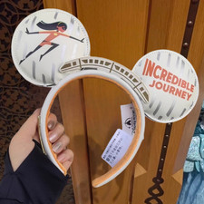 Disney- Parks Contemporary Resort Loungefly Incredibles Monorail Ears Headband