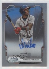 2019 Bowman Sterling Prospect Auto Isranel Wilson #BSPA-IW Auto 7bt