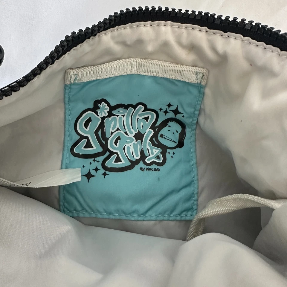 Kipling Grilla Girls Classic Black Multi Pockets Crossbody Bag - Image 3 of 4