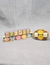 Vintage Ben Rickert Hand Soaps Floral & Sculpted. Lot of 3. BRAND NEW 