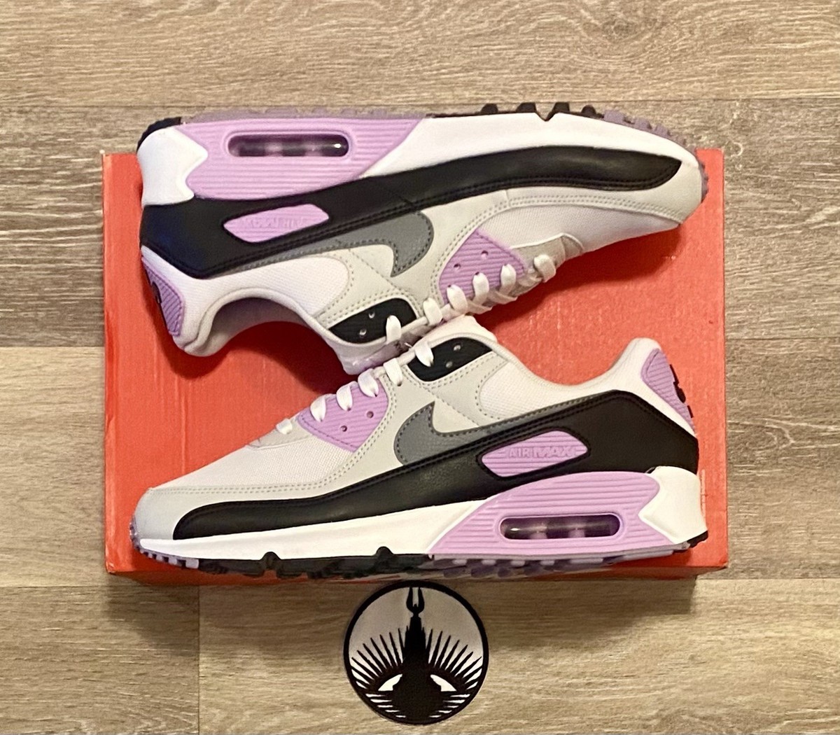 ◆正規品◆NIKE AIR MAX 90 WHITE DUSTY AMETHYST◆関税込◆人気 Nike Air Max 90 'Dusty Amethyst' White Photon Dust DM0029