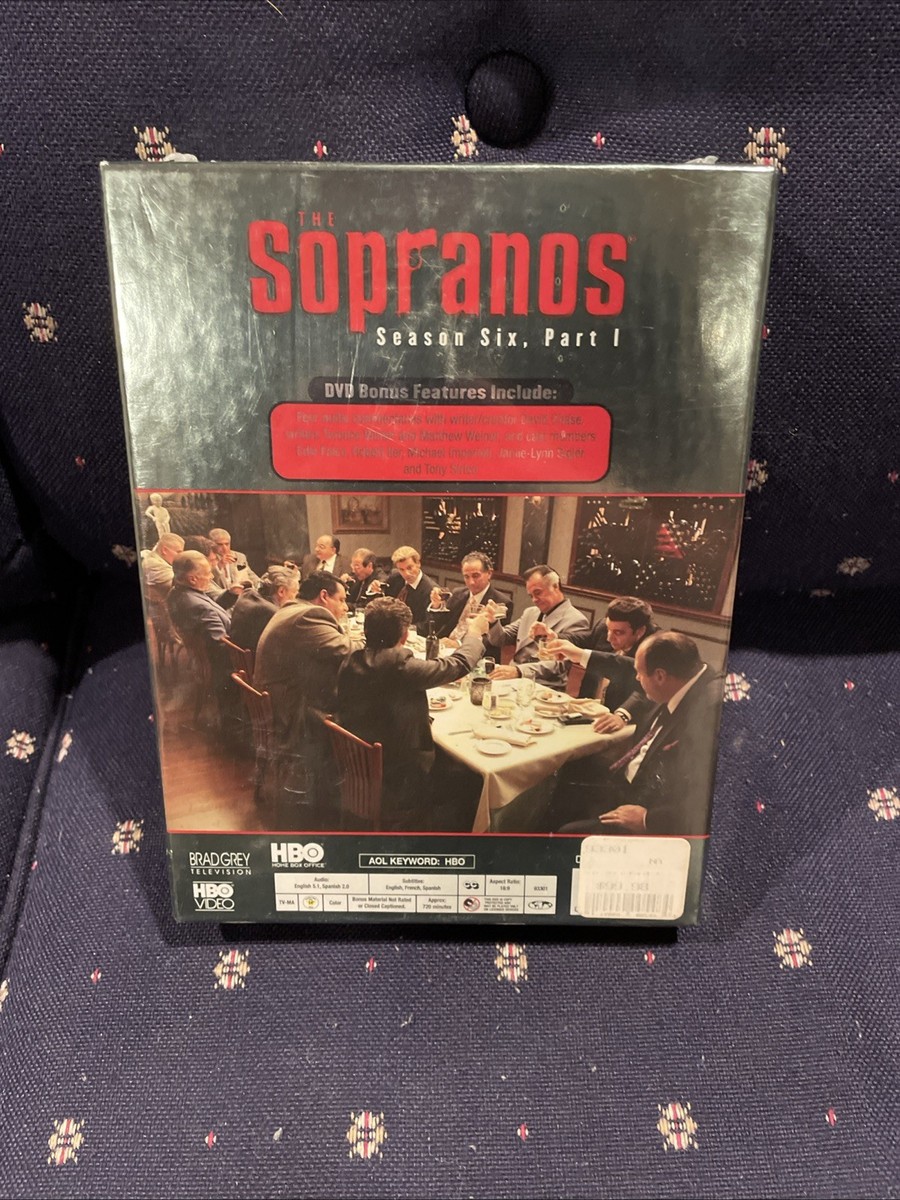 The Sopranos - Season 6, Part 1 (HD-DVD, 2006, 4-Disc Set) for
