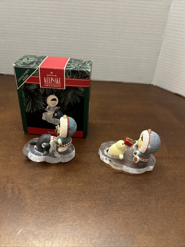 Hallmark Keepsake Ornament Frosty Friends 1987 & 1992