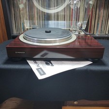 Pioneer PL-30LII Direct Drive Turntable Record Player Carbon Arm FullyFunction