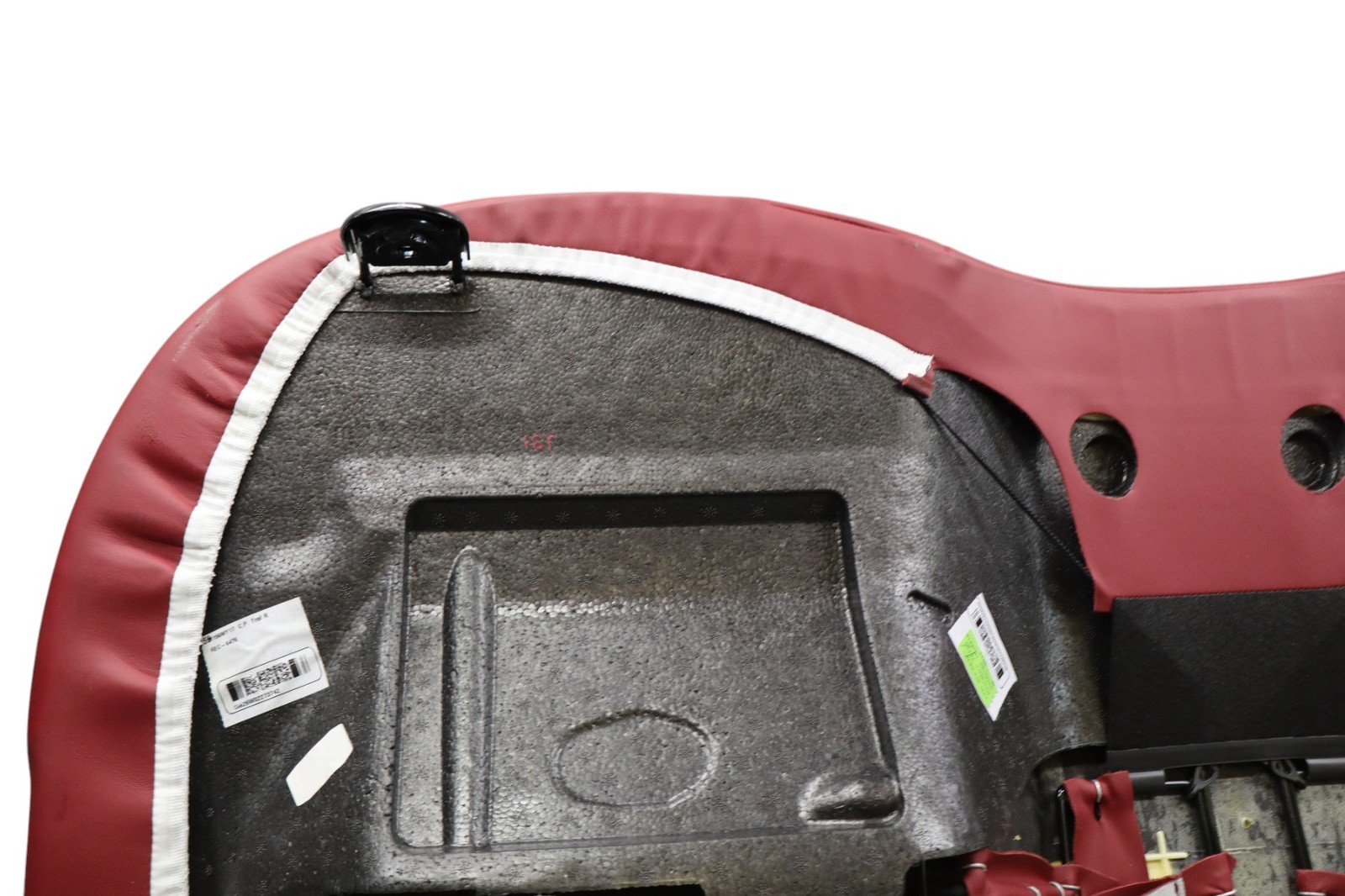 14-22 Maserati Ghibli Quattroporte Rear Lower Bottom Seat Cushion 673003313 Oem