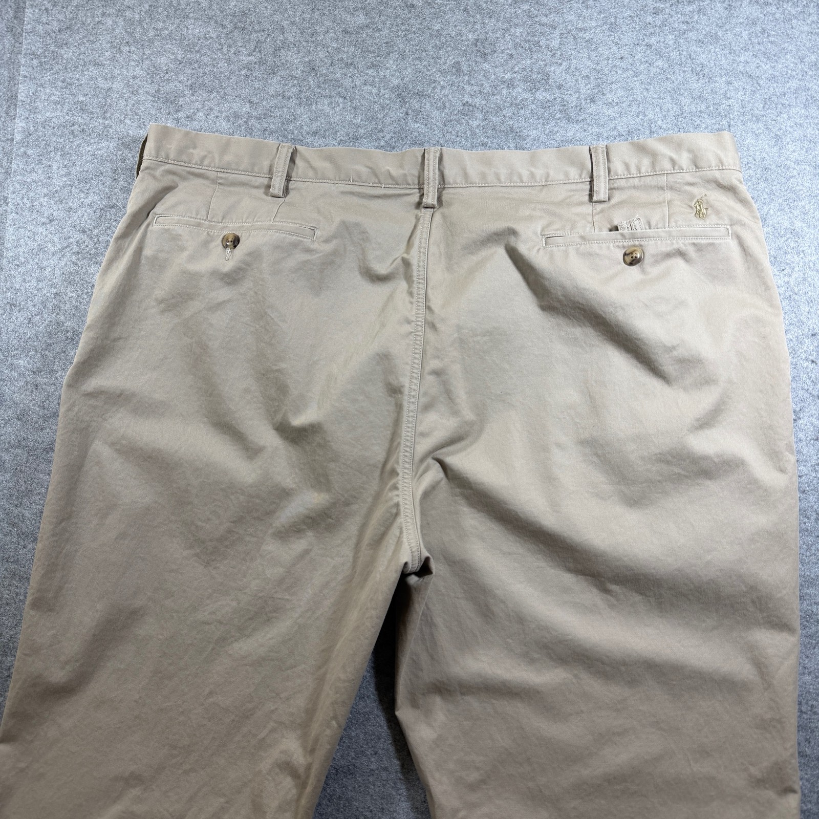 Polo Ralph Lauren Chino Pants Mens 44x34 Khaki Stretch Classic Fit Pony Logo thumbnail 11