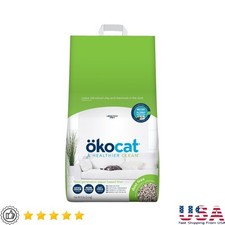Dust Free Cat Litter Non-Clumping Paper Pellets Unscented Odor Control 8lbs New