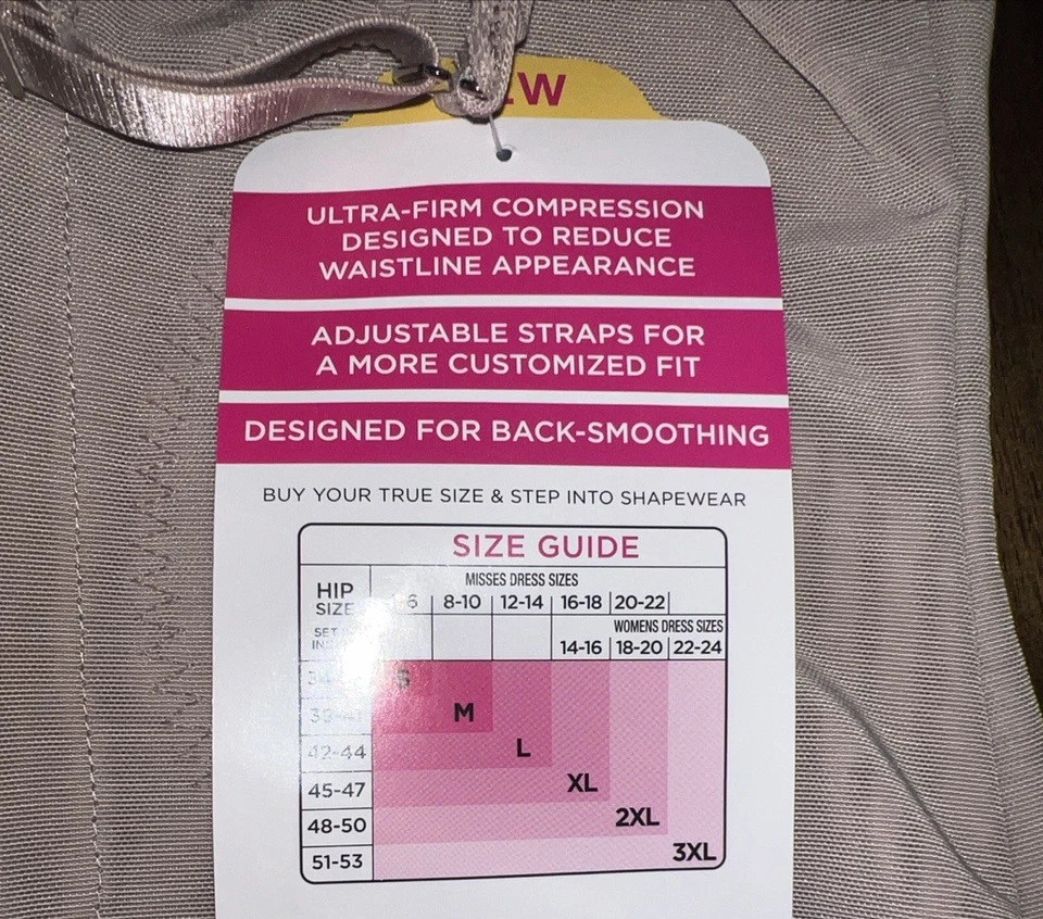 Body MAIDENFORM Mujer Prendas moldeadoras Ultra Sculpts Busto Abierto FLS107 Foto 2 de 4