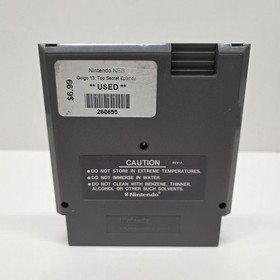 Golgo 13 Top Secret Episode (Nintendo NES) Tested Cart Only - Nice Label 