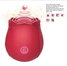 Rose Shaped Mini Massager for Women Happy Meeting Joy At Meeting New Sealed